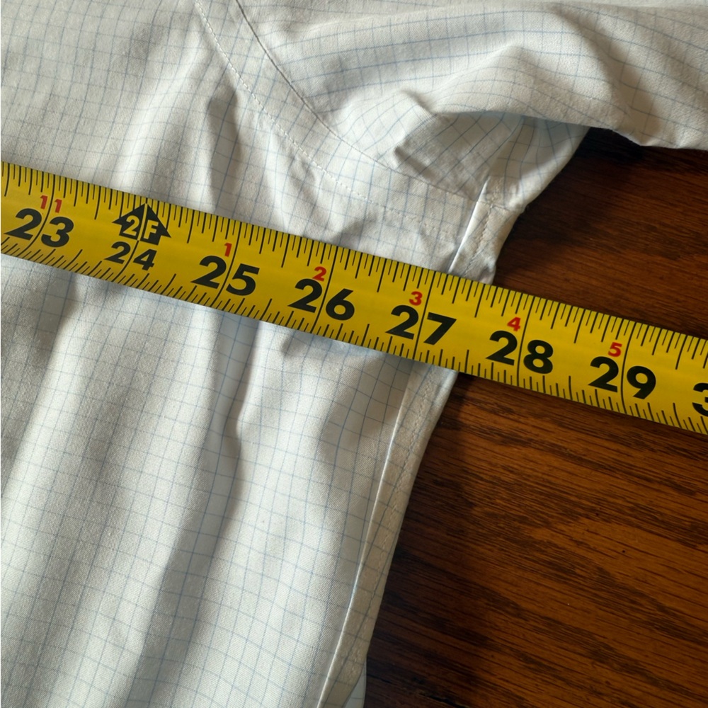 Brooks Brothers Men's Blue Check Dress Shirt - Picture 7 of 8
